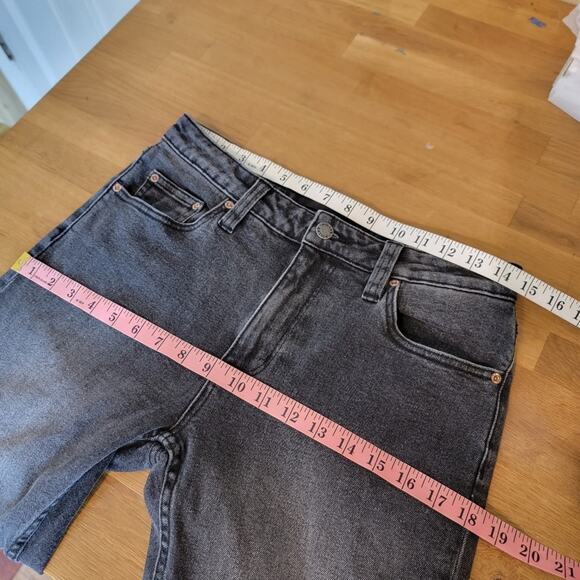 ROLLA’S Tim Slims Slim Fit Stretch Denim Jean Slim Taper / Black-Gray Wash 29 - Picture 12 of 15